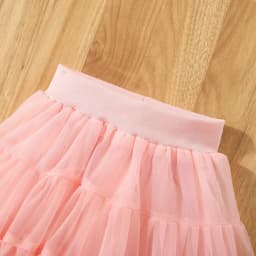 Summer Baby Girl Solid Color Cake Skirt Girl Fashion Versatile Short Skirt