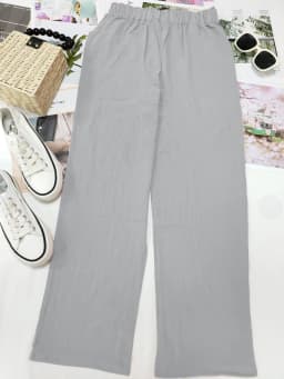 Summer 2026 New Ladies Cotton and Linen Straight Tube Cropped Casual and Comfortable Simple Women Radish Pants