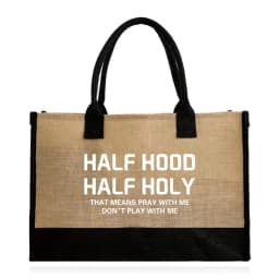 Women Jute Shopping Bag Summer Beach Bags Storage Bag Large Capacity Lady Printing Text Series Totes Casual Girls 2024