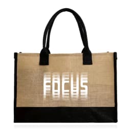 Women Jute Shopping Bag Summer Beach Bags Storage Bag Large Capacity Lady Printing Text Series Totes Casual Girls 2024