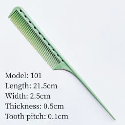 Pointed Comb Hair Salon Hairdresser Comb Hairstylist Steel Needle Pointed Tail Combs Barber Shop Professional Styling Hairbrush