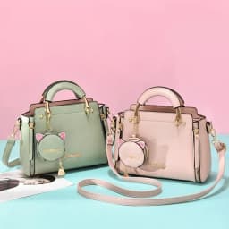Solid Color Single Shoulder Large Capacity High-end Feel Handbag 2023 New Cute and Versatile Women's Crossbody Commuting