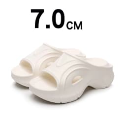 Thick Sole Wedge Slippers for Women Summer 2024 Orthopedic Chunky Platform Sandals Woman Fashion Eva Flip Flops Outdoor Slides