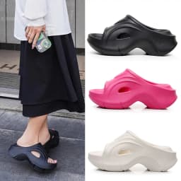 Thick Sole Wedge Slippers for Women Summer 2024 Orthopedic Chunky Platform Sandals Woman Fashion Eva Flip Flops Outdoor Slides