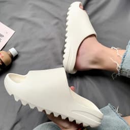 Litfun New Summer Slippers Men Soft Bottom Indoor Home Platform Sandals Fashion Beach Shoes Couple Non-Slip Bathroom Slides