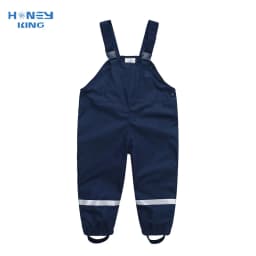 HONEYKING Kids Jumpsuit For Boys Toddler Outdoor Clothes Waterproof Rain Pants Baby Girl Overalls For Children