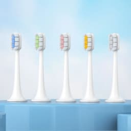 Compatible with Xiao Electric Toothbrush Head T300/T500 Mjia DDYS01SKS/MES601/T700 Replacement MES602/604
