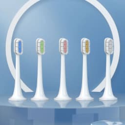 Compatible with Xiao Electric Toothbrush Head T300/T500 Mjia DDYS01SKS/MES601/T700 Replacement MES602/604