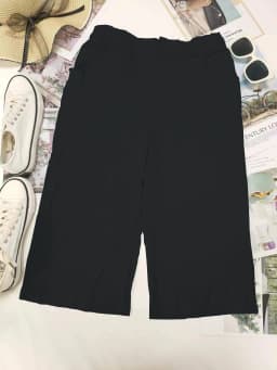 Retro Elastic Waist Pencil Pants Women's Casual Pants 2024 Summer New High-Waisted Slim Breathable Pants Seven Pants