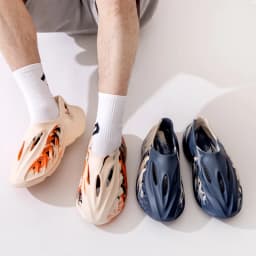 Men's Summer Light EVA Thick Soled Soft Anti-Slip Sandals Casual Comfortable Hole Shoes