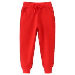 Jumping Meters 2-7T Yellow Children's Trousers Pants Plain Hot Selling Boys Girls Sweatpants Kids Sweatpants
