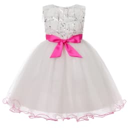 European and American Embroidery Dress Girl's Party Lace Princess Flower Child Net Gauze Pengpeng Dress