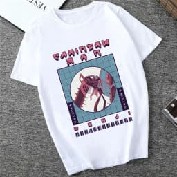 Japanese Anime Denji Tshirt Unisex Chainsaw women T Shirt Women Funny Cartoon Pochita Makima T-shirt Graphic Tees Tops Female 90