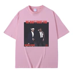 Rapper Future & Metro Boomin We Don't Trust You Album Music Merch T Shirts Men Hip Hop Kendrick Lamar Tee Male Oversized T-shirt