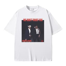 Rapper Future & Metro Boomin We Don't Trust You Album Music Merch T Shirts Men Hip Hop Kendrick Lamar Tee Male Oversized T-shirt