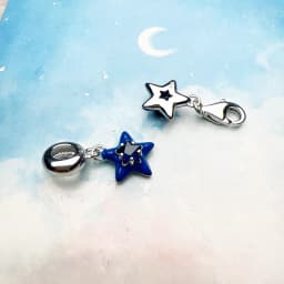Pendant Dangle Charm Dark Blue Star Hot Sell Europe Fashion European 925 Sterling Silver Vintage Gift For Women
