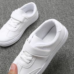 Spring and autumn boys leisure running shoes non-slip soft sole sports shoes children's small white shoes tennis shoes hot sale
