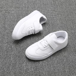 Spring and autumn boys leisure running shoes non-slip soft sole sports shoes children's small white shoes tennis shoes hot sale