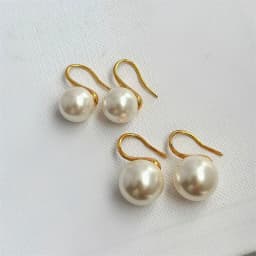 Senlissi-New Fashion Wholesale 8-12mm Gary Pearl and 925 Sterling Silver Stud 18K Earrings for Women Jewelry Gifts