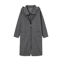 2024 Hooded Pocket Sweater Zipper Mid Length Fake Two Piece Loose Coat for Women