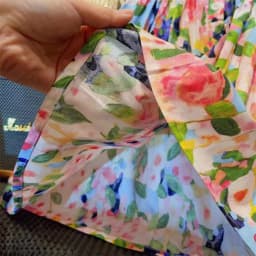 Girls small flying sleeve dress summer new children's baby girl A-line skirt children's dress fashion princess skirt tide
