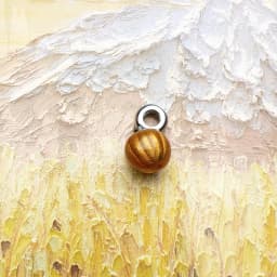 Pumpkin Dangle Charm Women Men Brand New Vintage 925 Sterling Silver Pendant