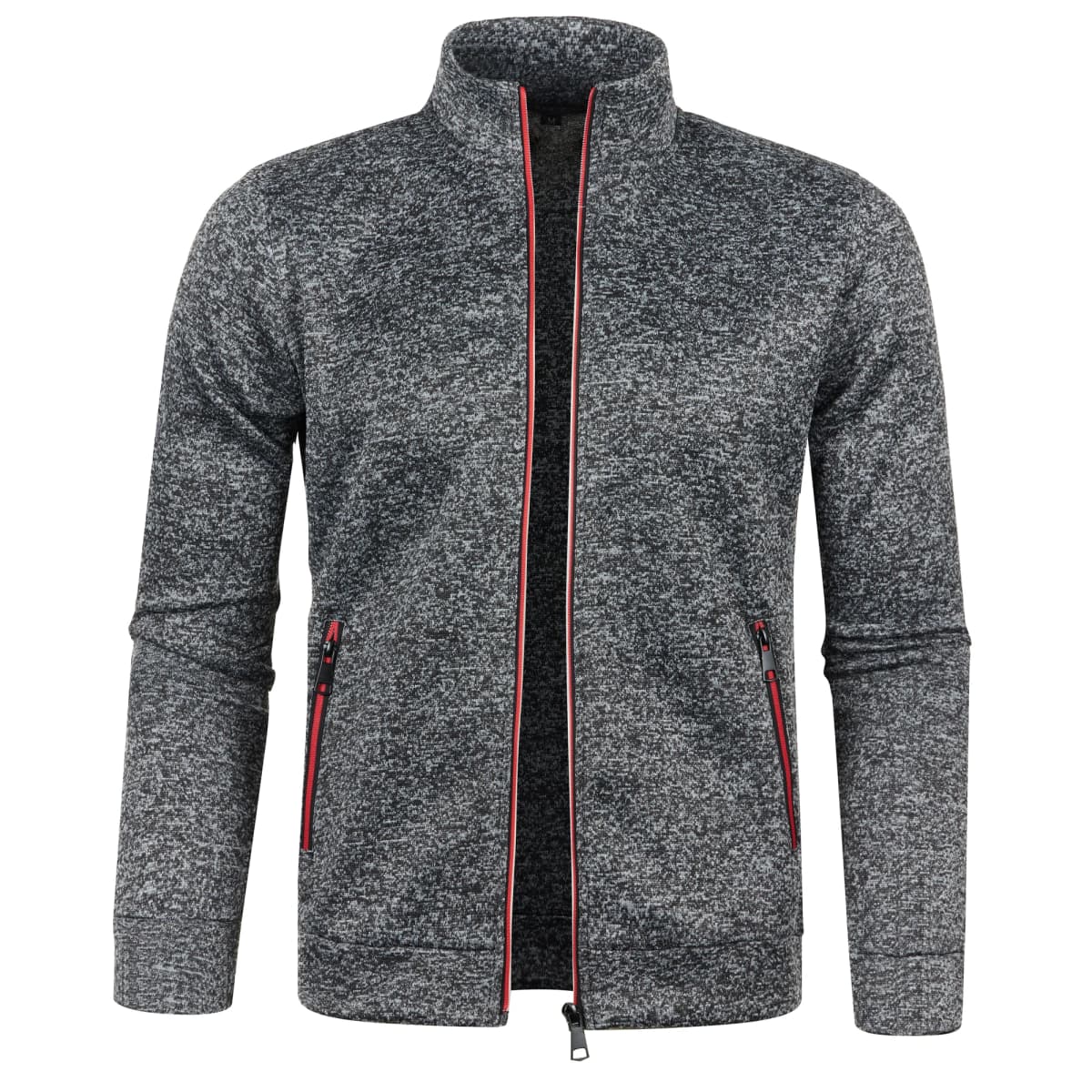 Autumn/winter Men's top Jacket Men's long zip sleeve jacket