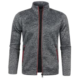 Autumn/winter Men's top Jacket Men's long zip sleeve jacket