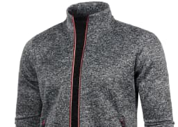 Autumn/winter Men's top Jacket Men's long zip sleeve jacket