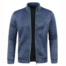 Autumn/winter Men's top Jacket Men's long zip sleeve jacket