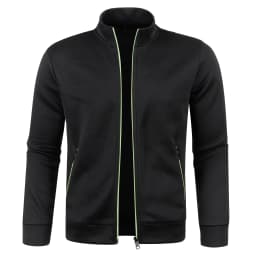 Autumn/winter Men's top Jacket Men's long zip sleeve jacket