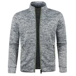 Autumn/winter Men's top Jacket Men's long zip sleeve jacket