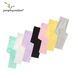 Jumping Meters 2-7T Hot Selling Girls Leggings Pants Colorful Full Length Pencil Pants Autumn Kids Skinny Trousers