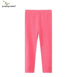 Jumping Meters 2-7T Hot Selling Girls Leggings Pants Colorful Full Length Pencil Pants Autumn Kids Skinny Trousers