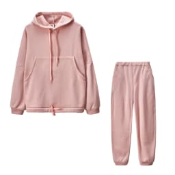 Hot Sale Europe and the United States Spring and Autumn New Fashion Big Pocket Solid Color Sweater Leisure Two-piece Set