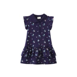 Jumping Meters 2-8T New Arrival Princess Girls Dresses Collar Floral Embroidery Hot Selling Toddler Kids Frocks Costume Baby