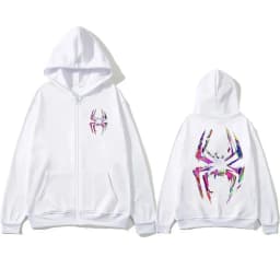 Rapper Metro Boomin Heroes & Villains Spider Print Zipper Hoodie Men Gothic Casual Zip Up Jacket Male Hip Hop Trend Cool Hoodies