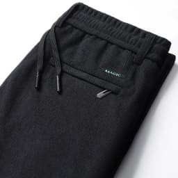 Elastic Waist Casual Pants Men Joggers Loose Fit Straight Pants Spring Autumn Male Trousers Large Size Black Grey