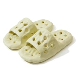 Hollow Out Bottom Bathroom Slippers Women Light Non-slip Soft Sole Home Slides Woman Solid Color Quick-drying Pool Flip Flops