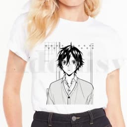 Horimiya Hori San To Miyamura Kun Anime Cartoon Short Sleeve Female Tops Tees Harajuku  VintageT Shirts Women's T-shirt