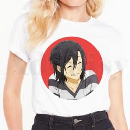 Horimiya Hori San To Miyamura Kun Anime Cartoon Short Sleeve Female Tops Tees Harajuku  VintageT Shirts Women's T-shirt