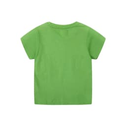 Little maven Cute Boys Tops Tees Appliques Children's Clothing Summer Cartoon Embroidery Dinosaurs Kids Clothes T-shirts