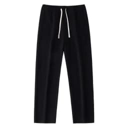 Casual Men Sweatpants Breathable Fashion Sportswear Drawstring Wide Leg Straight Track Pants Cotton Casual Loose Trousers Male