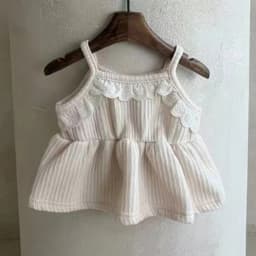 Q23030 Children Clothing Spring&Summer Sweet Lace Dress for Newborn Baby Toddler Princess Soft Sleeveless Skirt for Girls