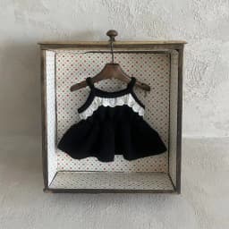 Q23030 Children Clothing Spring&Summer Sweet Lace Dress for Newborn Baby Toddler Princess Soft Sleeveless Skirt for Girls