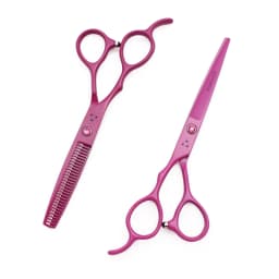 5.5 6.0 Hair Scissors For Left Hand Japan 440C Professional Hairdressing Barbers Cutting Set Thinning Shears Hairdresser B8001