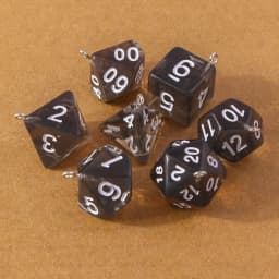 7pcs Fashion Colorful Geometric Dice Charms Pendants for Making Earrings Necklace DIY Jewelry Accessories Supplies