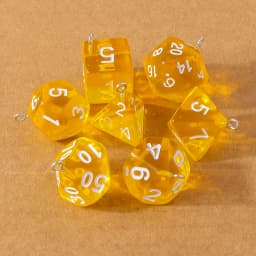 7pcs Fashion Colorful Geometric Dice Charms Pendants for Making Earrings Necklace DIY Jewelry Accessories Supplies