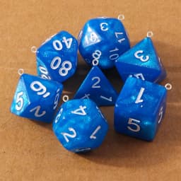 7pcs Fashion Colorful Geometric Dice Charms Pendants for Making Earrings Necklace DIY Jewelry Accessories Supplies