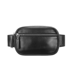 Fanny Pack Waist Bag Multifunction Genuine Leather Hip Bum Bag Travel Pouch For Men and Women For Hiking Running And Cycling